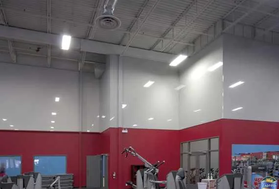 stretch-membrane-on gym walls qatar