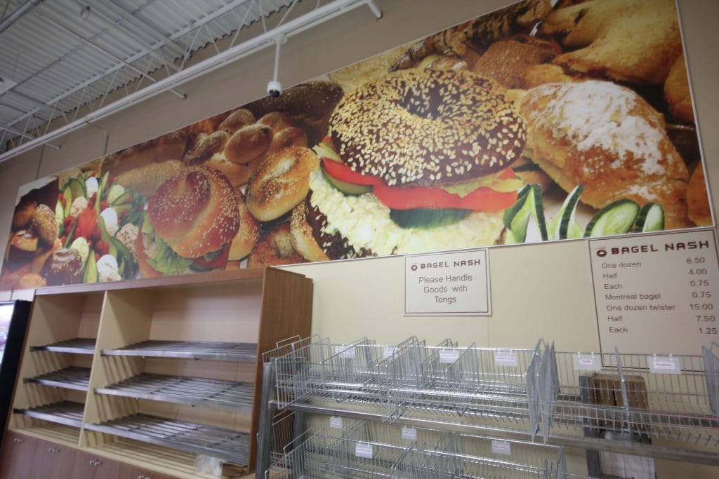 custom wall banner made by laqfoil team canada