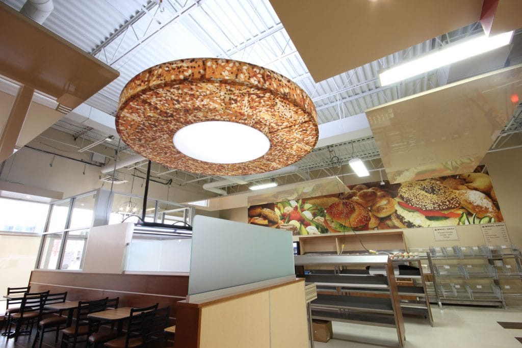 custom modular structures in luxury restaurant USA