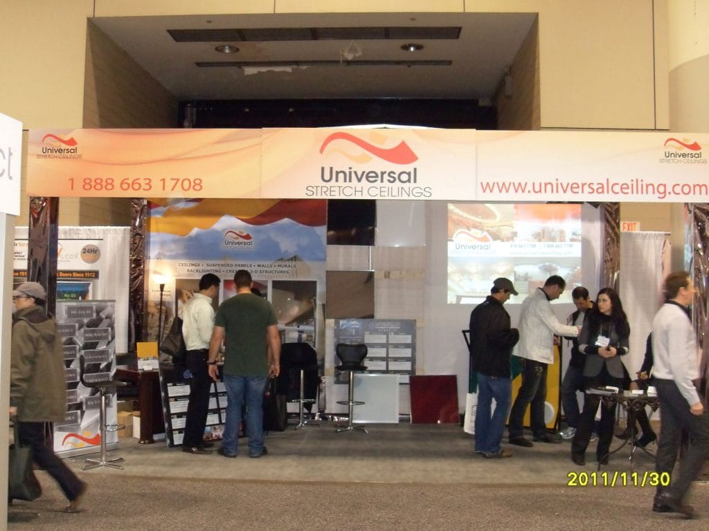 2011 canada show for construct-laqfoil bot for stretch ceiling