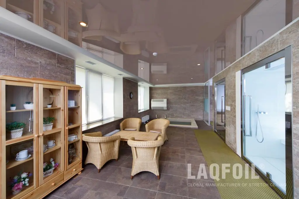 High Gloss Reflective Stretch Ceiling