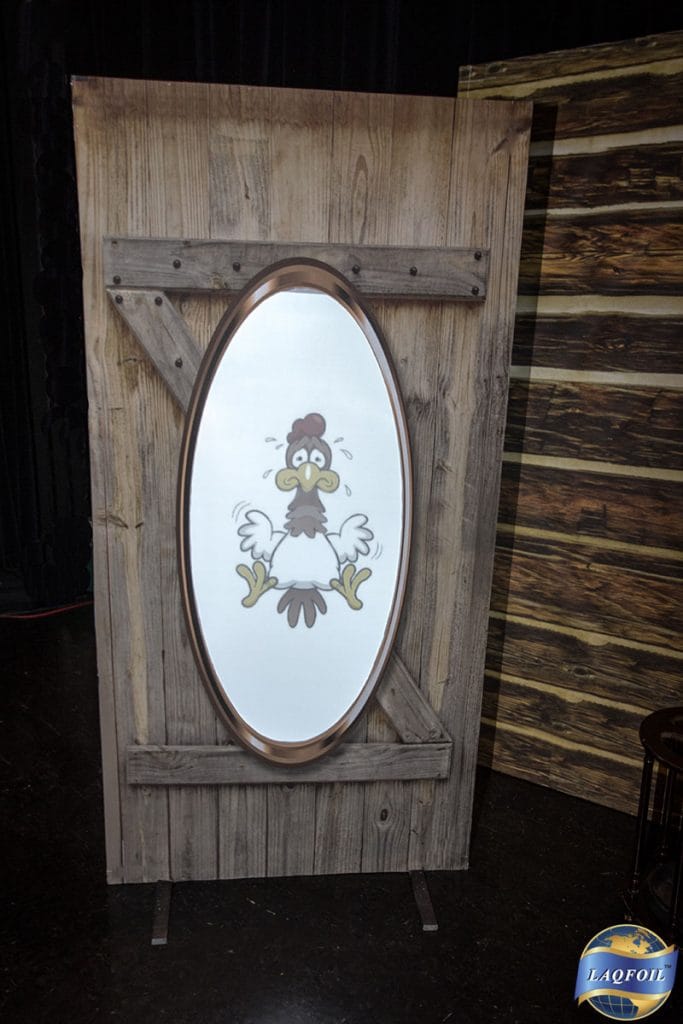 custom wall mural on luxury stage prop toronto