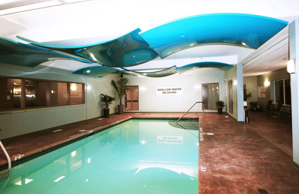 amazing high gloss modular structures made by laqfoil Canada