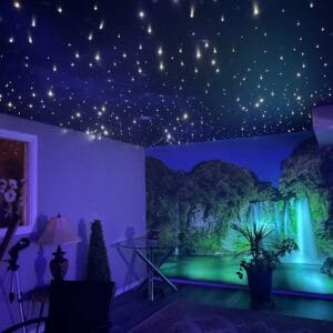 starry skies stretch ceiling room